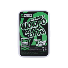 Load image into Gallery viewer, WOTOFO - Xfiber 10pcs Cotton 6mm