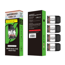 Load image into Gallery viewer, Vaporesso Xros Replacement Cartridge 0.4ohm Mesh