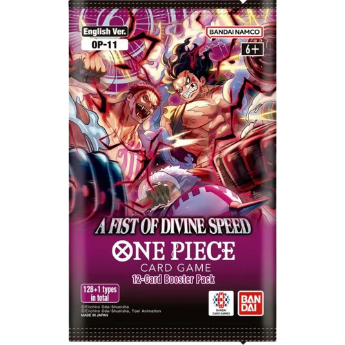 One Piece - A Fist of Devine Speed (Op-11) Booster Pack