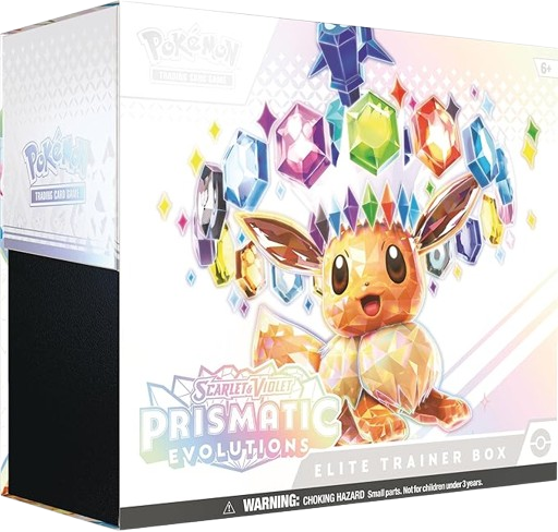 Pokemon: Scarlet & Violet Prismatic Evolutions: Elite Trainer Box