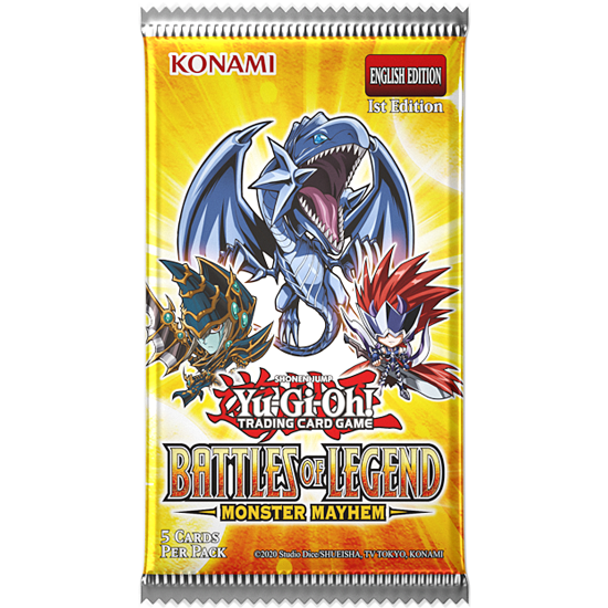 Yu-Gi-Oh! - Battles of Legend: Monster Mayhem Booster Pack