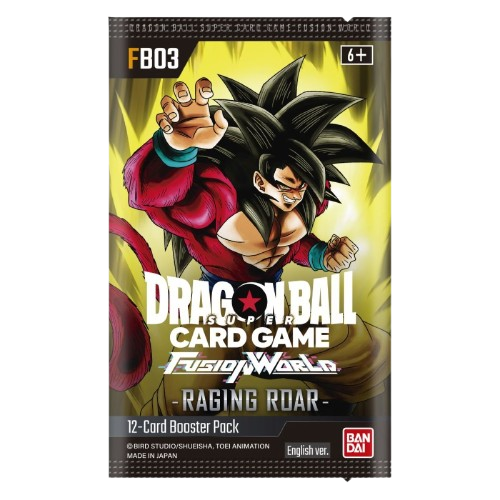 Dragon Ball Super - Fusion World Ragin Roar Booster Pack (FB03)