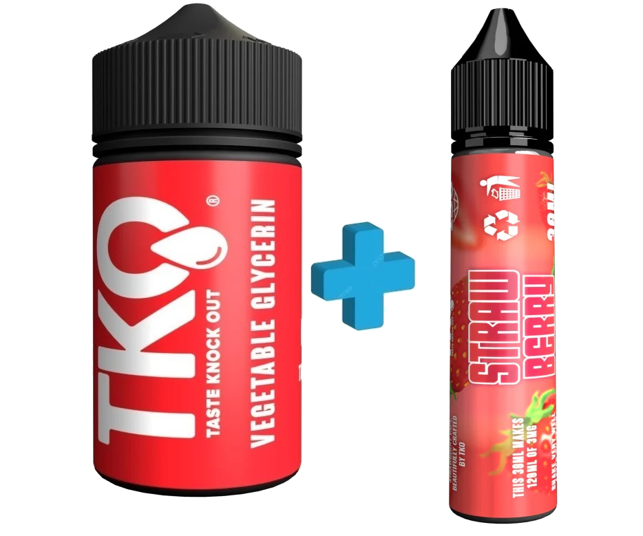 TKO - Cheap Shots - Strawberry Longfill Freebase