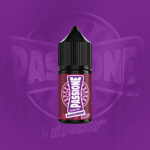 Passione - Passion Fruit and Blackcurrant Nic Salts Longsalt 30ml
