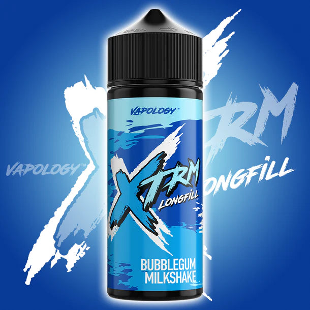 Vapology -  Xtrm - Bubblegum Milkshake Longfill 120ml