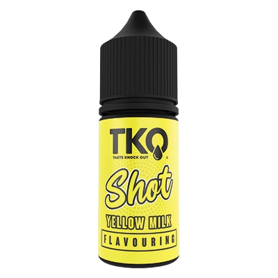 TKO Yellow Milk Longfill Flavours Salts Nic/MTL Shot