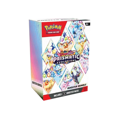 Pokemon TCG Scarlet & Violet Prismatic Evolutions: Booster Bundle