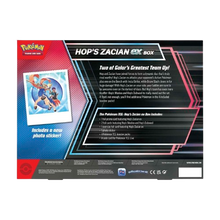 Load image into Gallery viewer, Pokemon TCG - Hop’s Zacian ex Box
