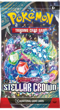 Load image into Gallery viewer, Pokemon TCG Scarlet Violet - Stellar Crown Booster Pack
