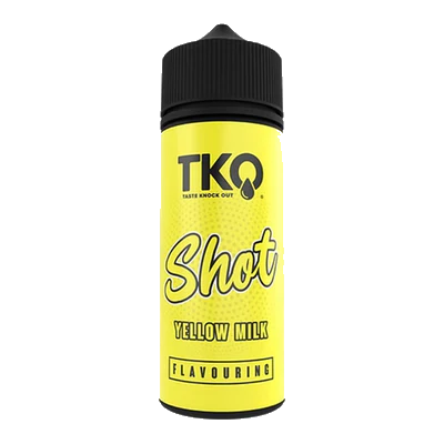 TKO - Yellow Milk Flavour Shot 120ml Longfill