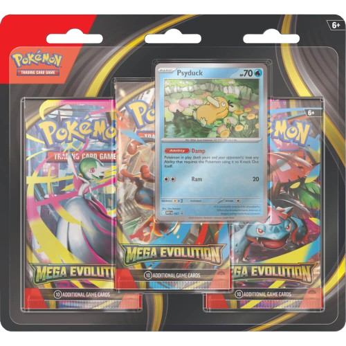 Pokémon TCG: Mega Evolution 3-Pack Blister