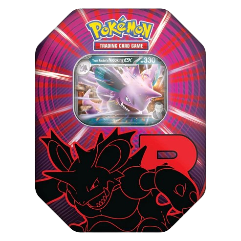 Pokemon TCG - Destined Rivals - Team Rocket Tin - Nidoking ex