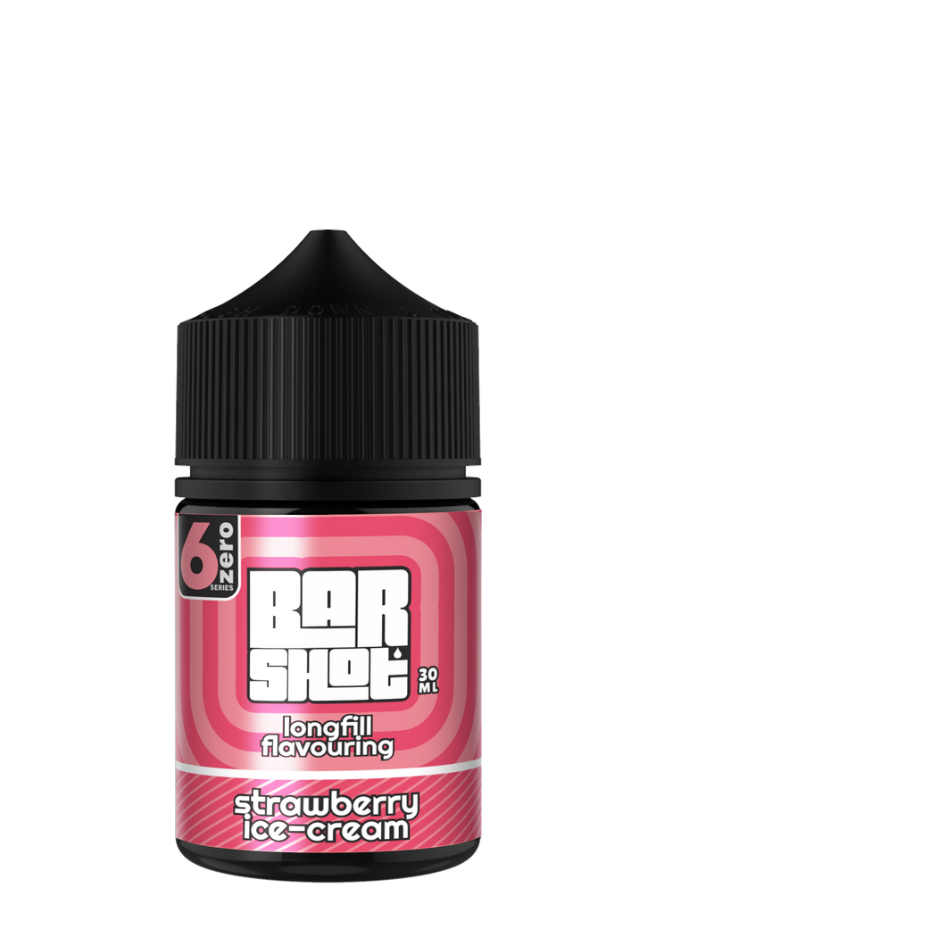 Bar Shot - Strawberry Ice-cream Longfill Salt/MTL 6Zero
