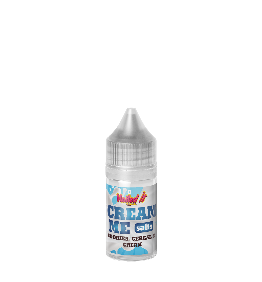 Nailed It -  Cream Me - Cookies, Cereal and Cream Nic Salts 30ml
