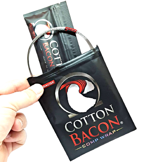 Wick 'N' Vape - Cotton Bacon Comp Wrap 24 Gauge