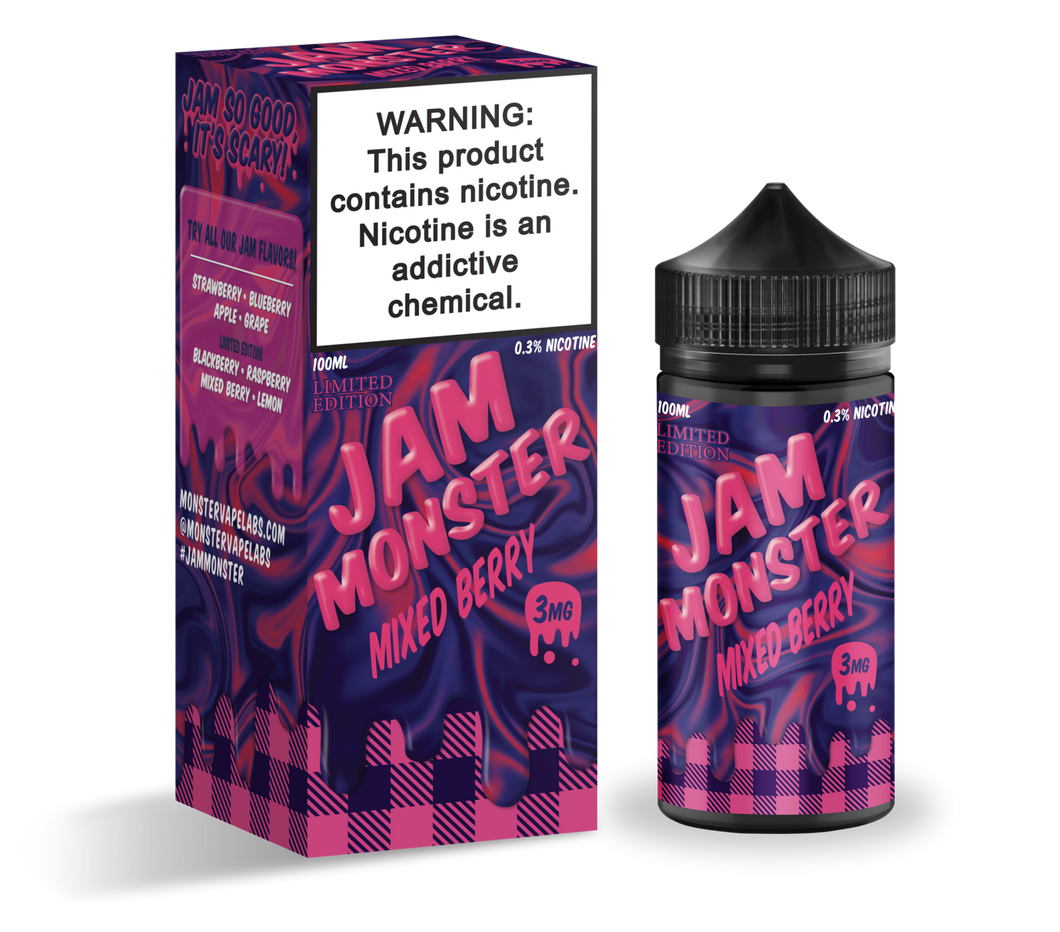 Jam Monster - Mixed Berry 100ml