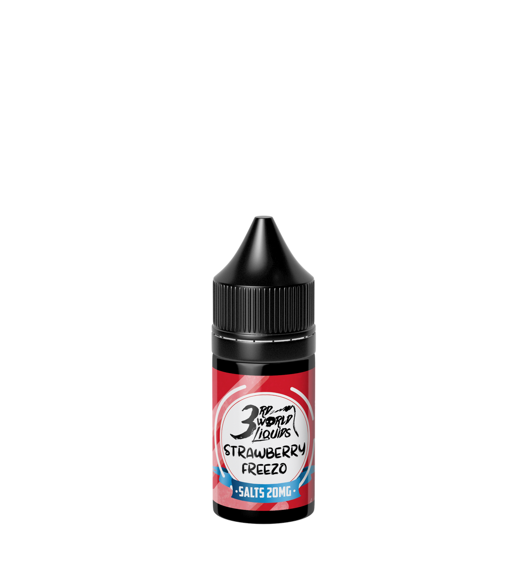 3rd World Liquids - Strawberry Freezo Nic Salts 30ml