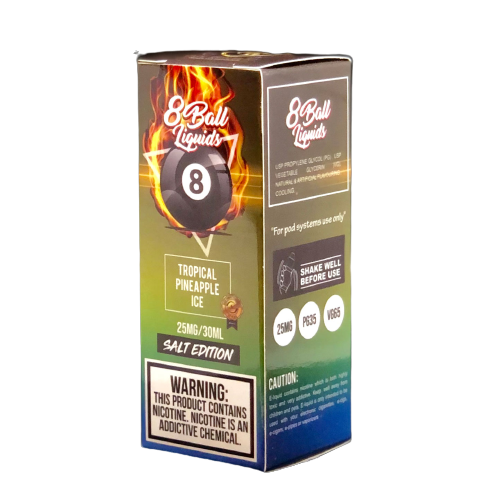 8 Ball Liquids - Tropical Pineapple Ice Nic Salts 30ml