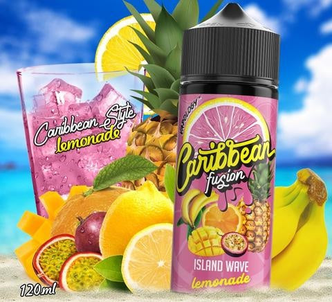 Vapology - Carribean Fusion - Island Wave Lemonade 120ml
