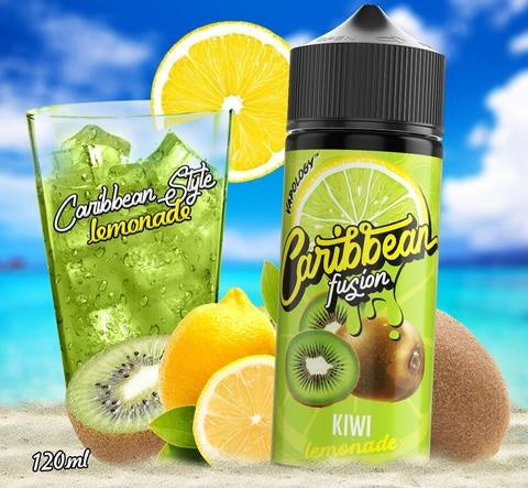 Vapology - Carribean Fusion - Kiwi Lemonade 120ml