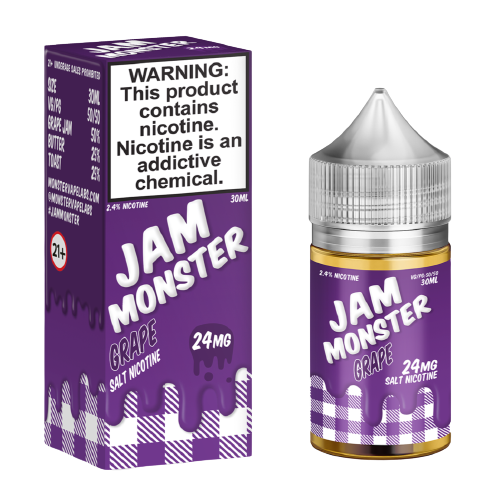 Jam Monster - Grape Nic Salts 30ml