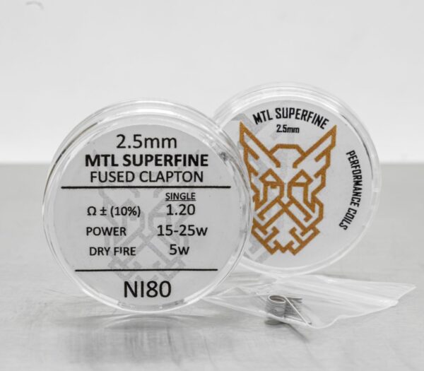 BVC Superfine – fused clapton 32 coils MTL