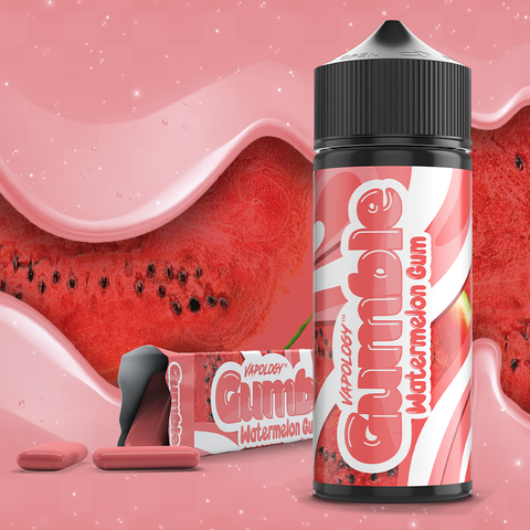 Vapology - Gumble Watermelon Gum (Non Ice) 120ml